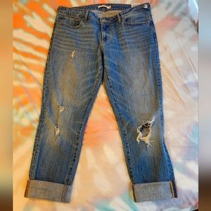 Levi's 711 skinny Capri Jean's